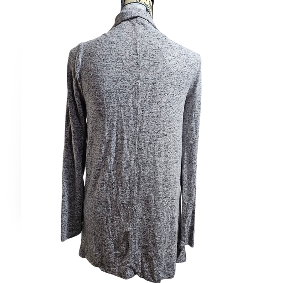 NEW It's Our Time Gray Open Cardigan Sweater Large - Picture 2 of 8